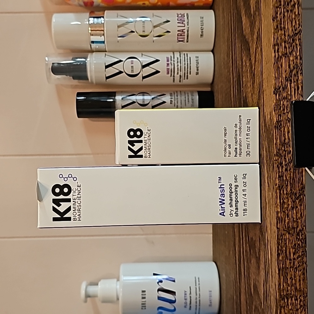 K18 airwash and molecular repair oil new. NO OFFERS.